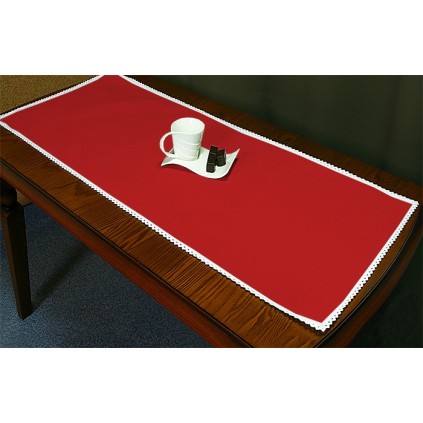 985-06 Runner AIDA 45x110 cm (1,5x3,6 ft) rød