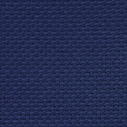 973-08 Runner Aida 45x110 cm (1,5x3,6 ft) marineblå