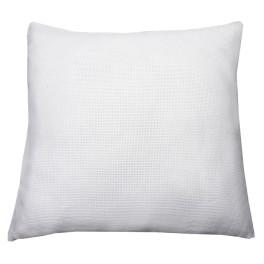 989-01 Cushion cover 40x40 cm, 14 ct white