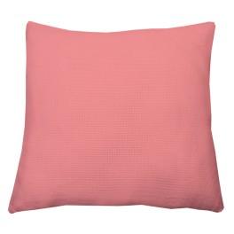 989-10 Cushion cover 40x40 cm, 14 ct salmon pink