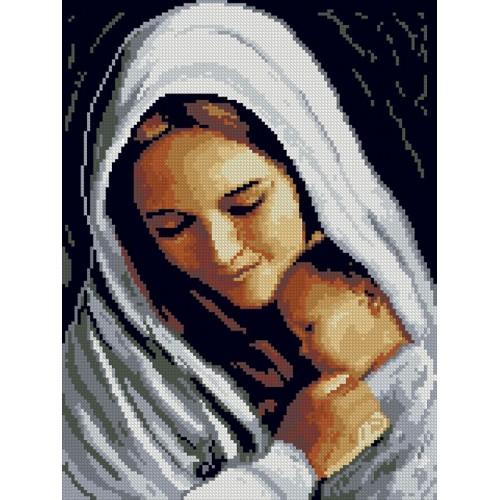 Tapestry canvas - Mother with baby Tapestry canvas - Mother with baby