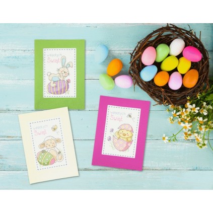 GU 8729 Cross Stitch Pattern - Card - Lamb