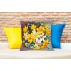 ZU 8890-01 Kit punto de cruz - Cojín - Flores de primavera