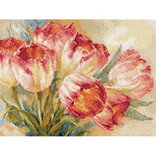 Counted Cross Stitch Kit ALISA TULIPS