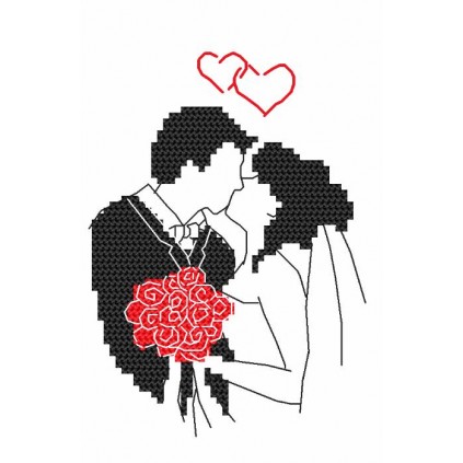 ZU 10113 Cross Stitch Kit - Cartão - No entanto