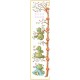 Z 8738 Cross Stitch Kit - Mål for vekst - Little Dragons