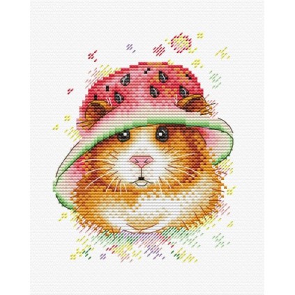MP M -222 Cross Stitch Kit - Vannmelonstil