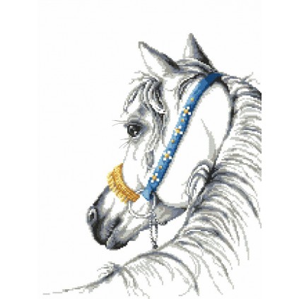 GC 8750 Korsømmønster på papir - Arabian Horse