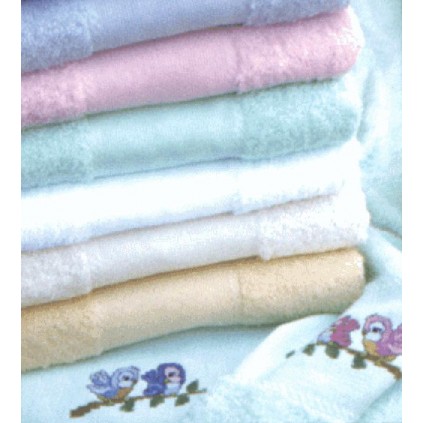 918-04 Towel frotte sky blue 40x60 cm