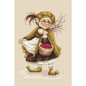 W 10142 Kreuzstichmuster PDF - Lady Troll