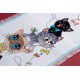 Rio 1770 Kit Cross Stitch com Mouline - Kitten