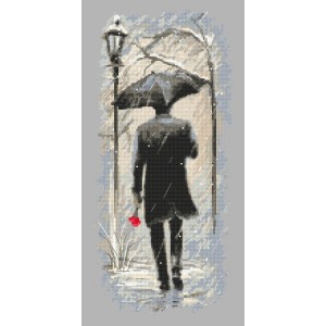 Z 10154 Cross Stitch Kit - Talvitapaaminen
