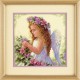 Dim 35229 Cross Stitch Kit - Passion Flower Angel