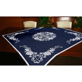 GU 8938 Cross stitch pattern - Tablecloth - Chinese porcelain II