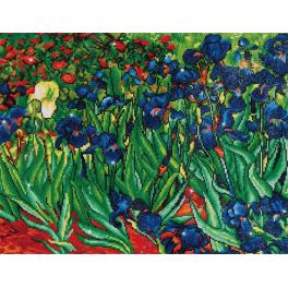 DD13.007 Diamond painting kit - Irises by V.van Gogh