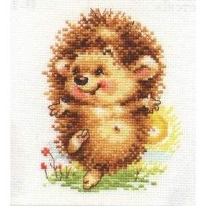ALI 0-124 Cross stitch kit - Hello new day!