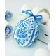 ZU 8896 Kit point de croix - Oeuf de Pâques en porcelaine