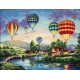 Dim 35213 Korsømkit - Ballong Glow