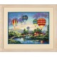 Dim 35213 Korsømkit - Ballong Glow