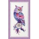 RF 034 Cross Stitch Kit - Dream Catcher pöllöllä