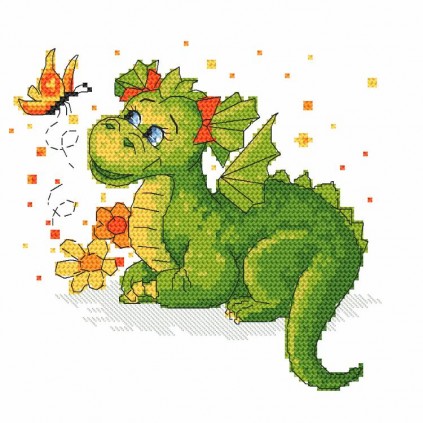 Z 10140 Cross Stitch Kit - Dragon Dreams