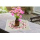 ZU 10206 Cross stitch kit - Napkin with magnolia