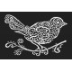 W 8961 Kryssstingmønster PDF - Lace Bird