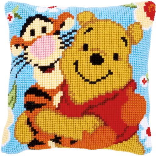 Cross stitch kit - Pillow - Winnie and Tigger Cross stitch kit - Pillow - Winnie and Tigger