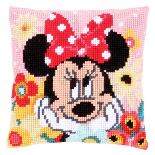 Cross stitch kit - Pillow - Minnie daydreaming Cross stitch kit - Pillow - Minnie daydreaming