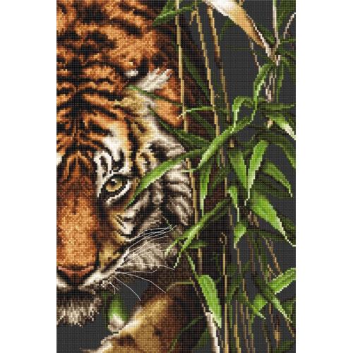 Cross stitch kit - Tiger Cross stitch kit - Tiger