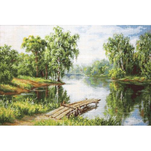 Cross stitch kit - A cool place Cross stitch kit - A cool place