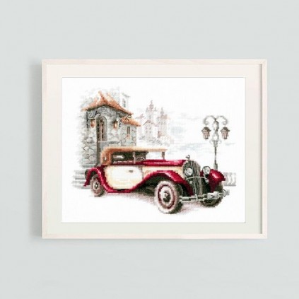 MN 110-022 Cross Stitch Kit - Retro Cadillac