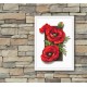 AN 10172 Tapisserie Aïda - Coquelicots modèle 3D