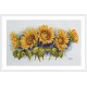 Mer K -125 Cross Stitch Kit - Bright Sunflowers