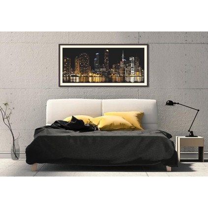 Z 8985 Kit Cross Stitch - Cidade à noite