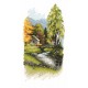 W 10193 Cross stitch pattern PDF - Heralds of autumn