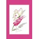 ZU 10228 Cross stitch kit - Occasional card - Butterfly