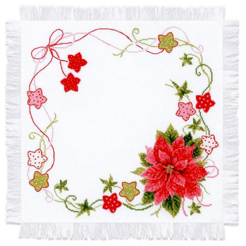 RIO 1752 Kit with yarn - Christmas table topper RIO 1752 Kit with yarn - Christmas table topper