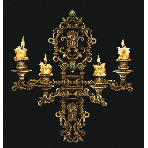 Cross stitch kit - Evening by candlelight Cross stitch kit - Evening by candlelight