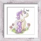 Z 10239 Cross Stitch Kit - Min venn enhjørning