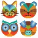 W 8997 ONLINE pattern pdf - Colourful animals