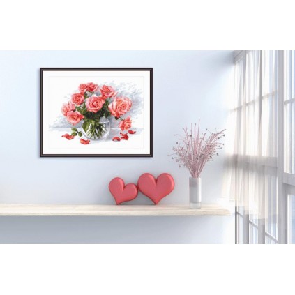 Z 8682 Kit punto croce - Rose misteriose