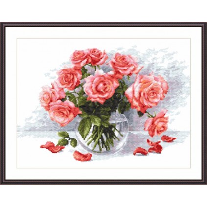 Z 8682 Kit punto croce - Rose misteriose
