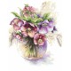 Z 8793 Kit punto croce - Elleboro viola