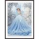 W 10602 Cross Stitch Pattern PDF - Snow Lady