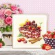 MN 120-072 Cross Stitch Kit - Cherry Cake