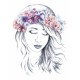 Μια 10247 Tapestry Aida - Winter Lady