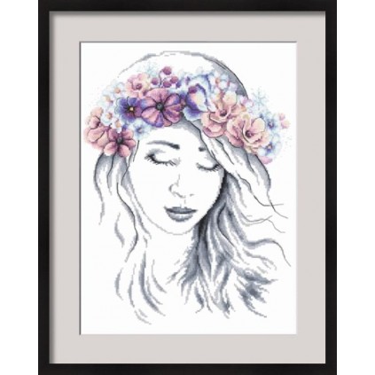 Z 10247 Cross Stitch Kit - Winter Lady