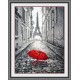 OV 868 Kit de ponto cruz - chuva em Paris