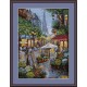 MER K-162 Cross stitch kit - Rainy Paris